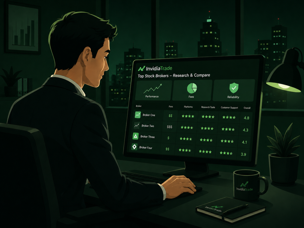 top stock brokers